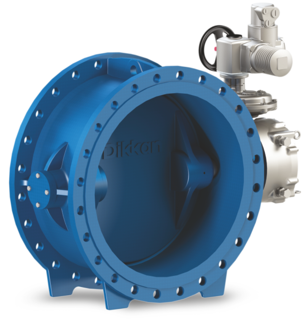Butterfly Valve With Electric Actuator
